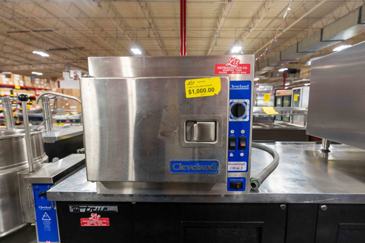 Used Steamer CounterType Lit Restaurant Supply