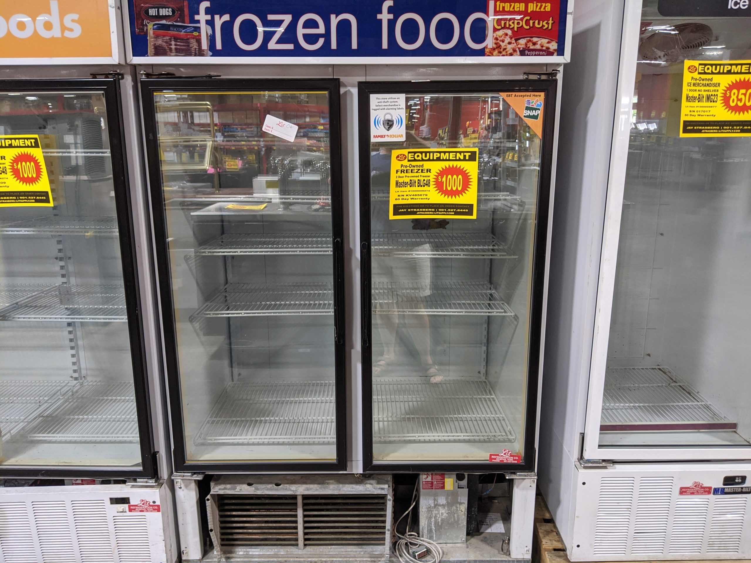 Used Freezer Master Bilt Lit Restaurant Supply