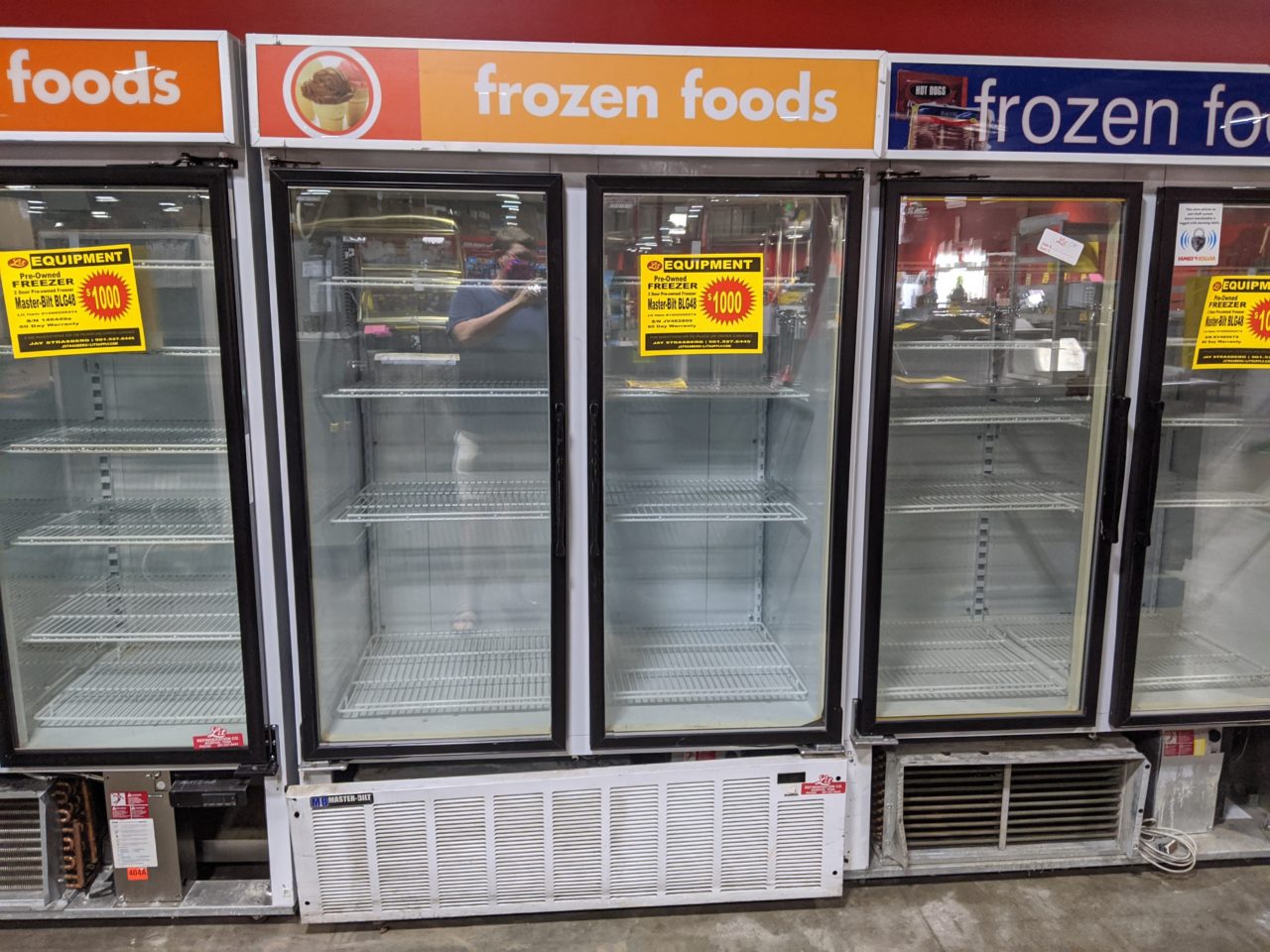 Used Freezer MasterBilt Lit Restaurant Supply