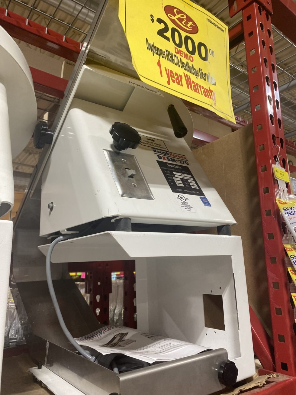 Bagel/Bun Slicer Lit Restaurant Supply