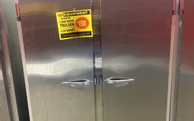 2-Door Stainless Freezer