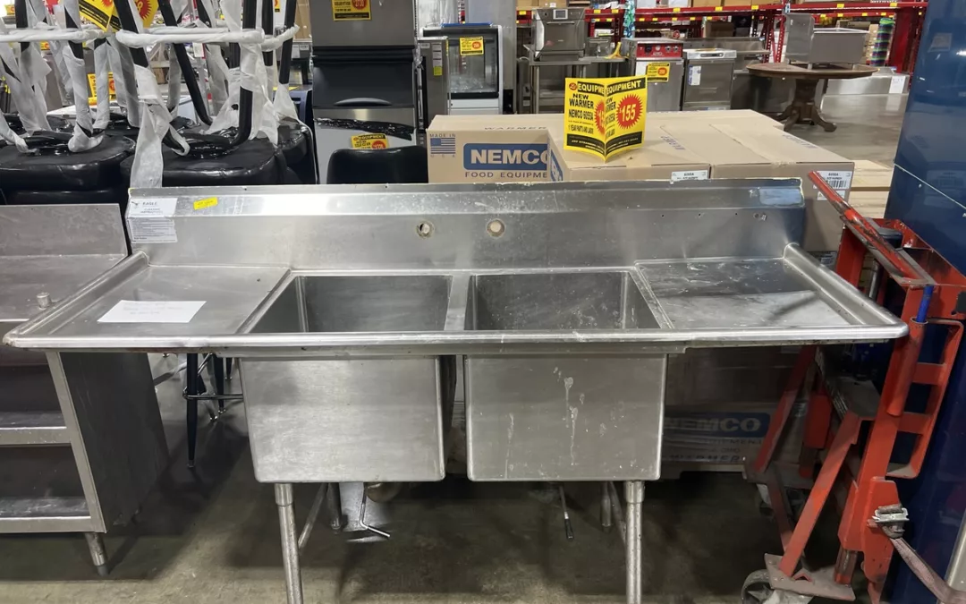 76” 2-Compartment Sink